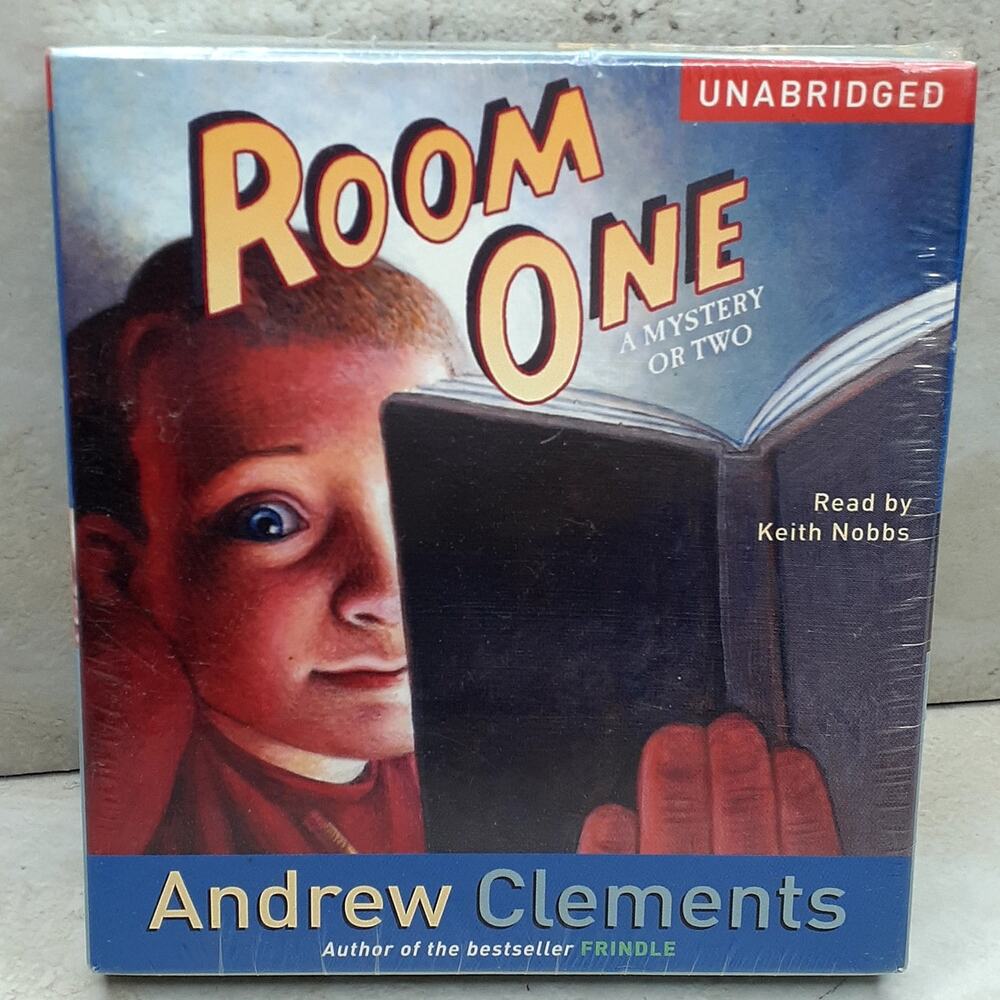 Room One Unabridged Mystery By Andrew Clements Read By Keith Nobbs 3 CD's